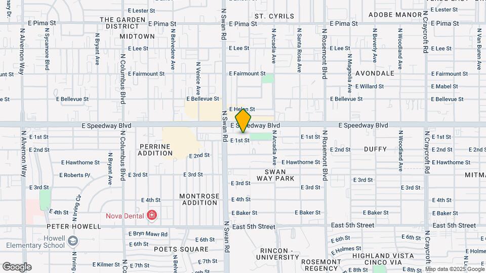 4747 E 1st St Map and Location Details