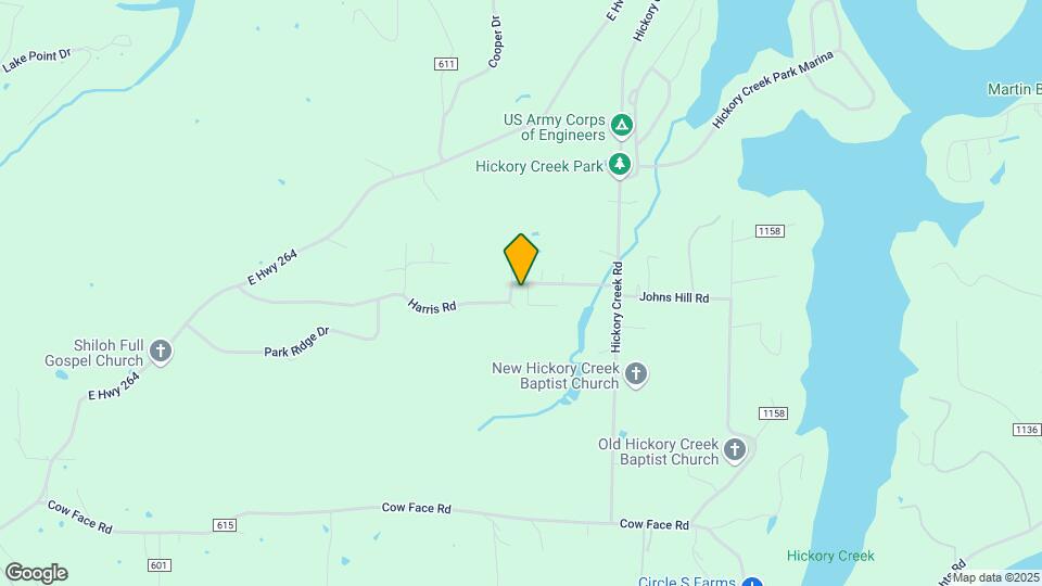 15429 Harris Rd Map and Location Details