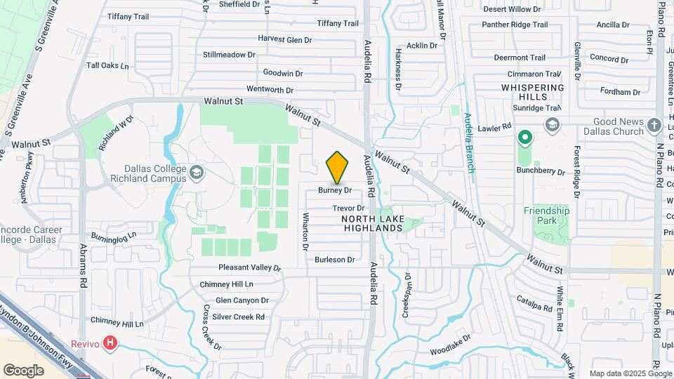 9743 Burney Dr Map and Location Details