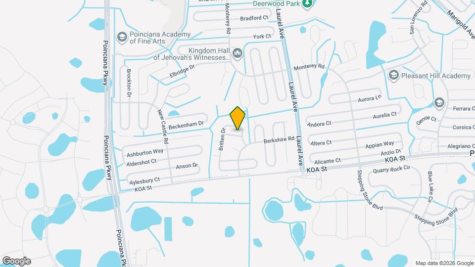 104 Bridgeport Way Map and Location Details