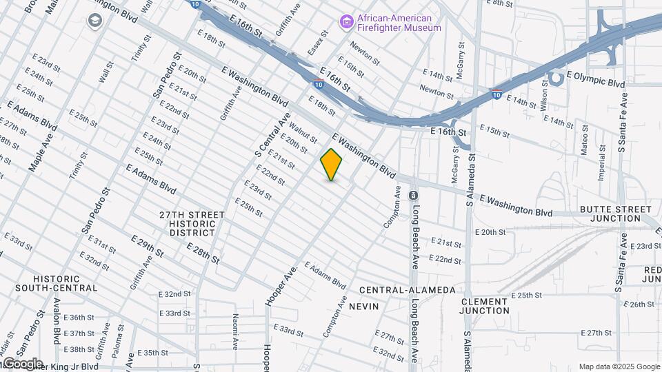 1451 E 21st St, Unit 3 Map and Location Details