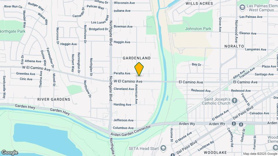 2586 American Ave Map and Location Details