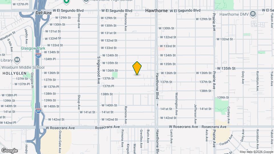 4525 W 137th St Mapa y Detalles de la Ubicación