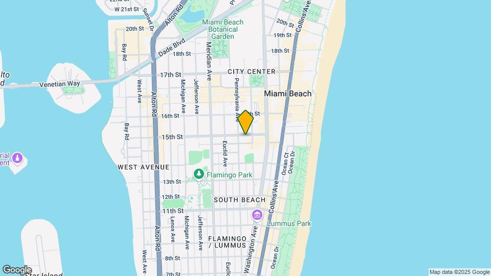 526 15th St Map and Location Details
