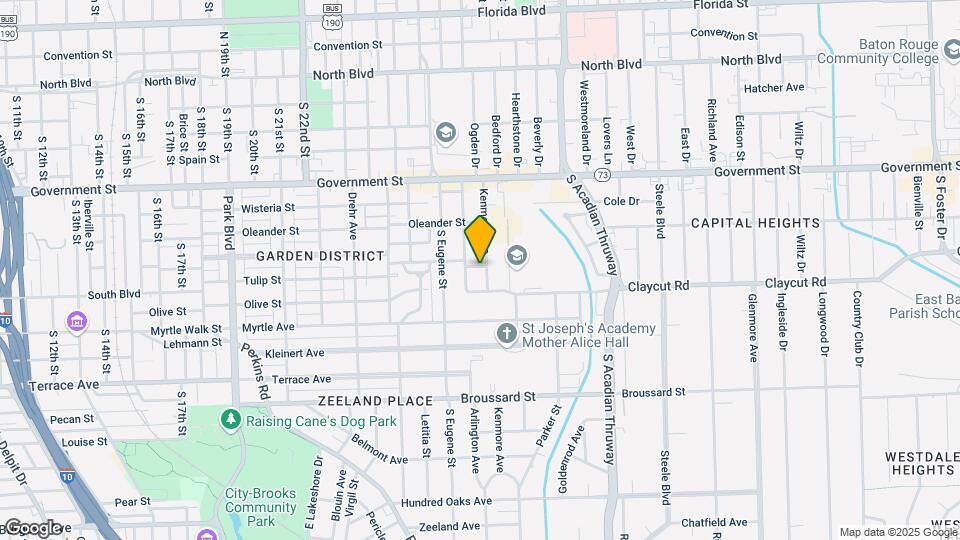 878 Kenmore Ave Map and Location Details