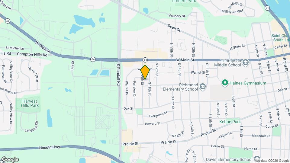 134 S 19th St Map and Location Details