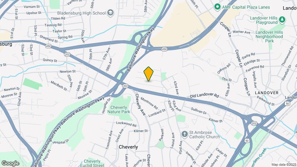 6120 Otis St Mapa y Detalles de la Ubicación