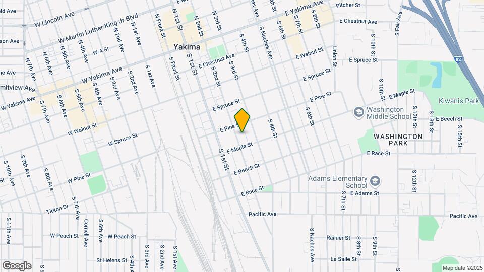 407 S 2ND St Mapa y Detalles de la Ubicación