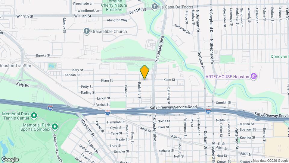 5425 Kiam St Map and Location Details