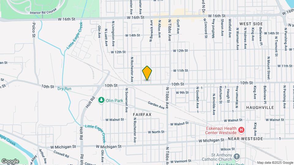 3514 W 10th St Map and Location Details