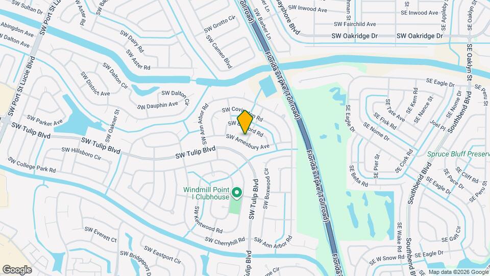 201 SW Amesbury Ave Map and Location Details