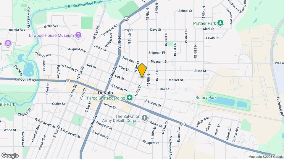 325 N 7th St Mapa y Detalles de la Ubicación