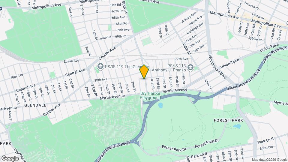 78-38 80th St Map and Location Details