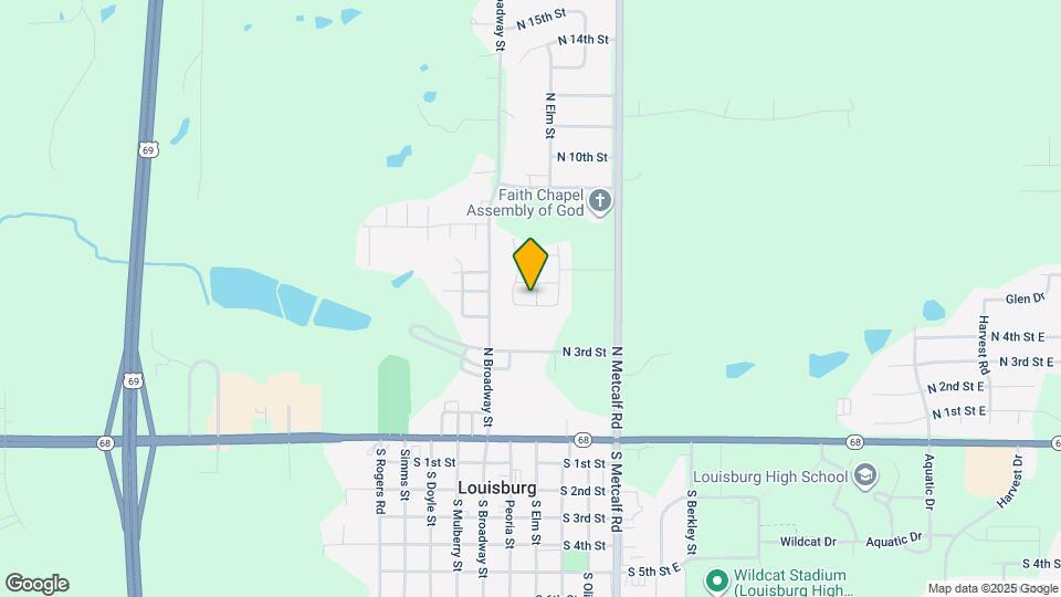 324 N 4th Terrace Map and Location Details