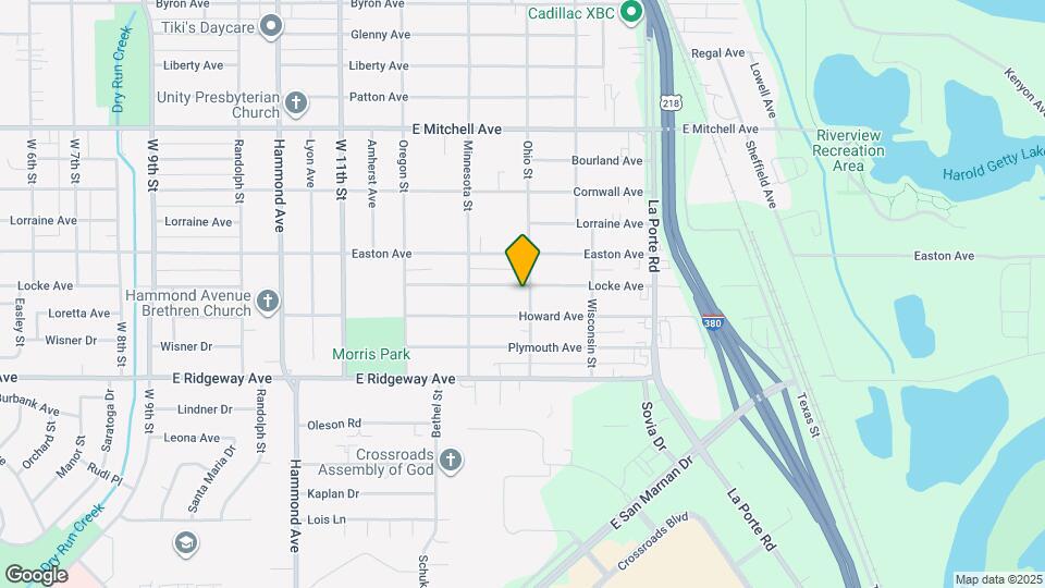 1754 Locke Ave Map and Location Details