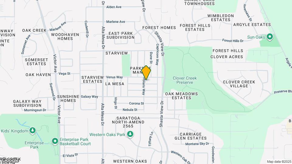 2496 Capella St Map and Location Details
