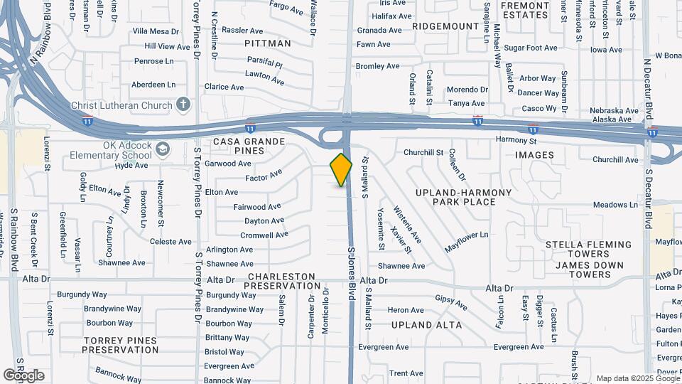 6104 Edgewood Cir Map and Location Details