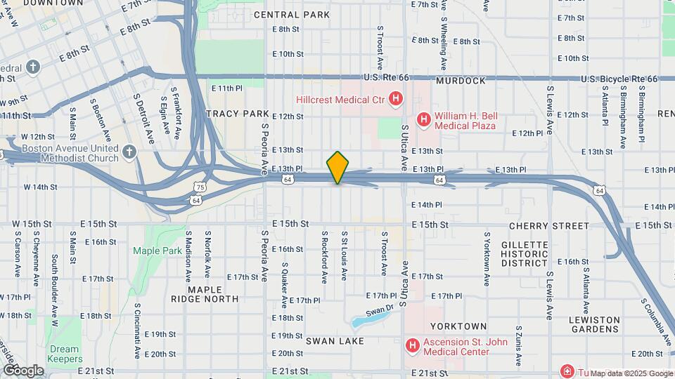 1402 S St Louis Ave Map and Location Details