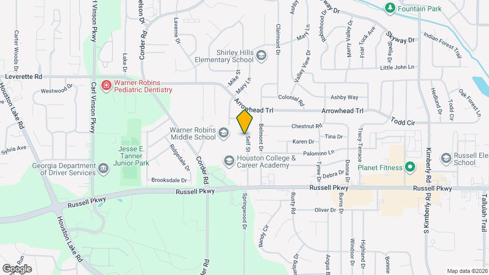 202 Self St Map and Location Details