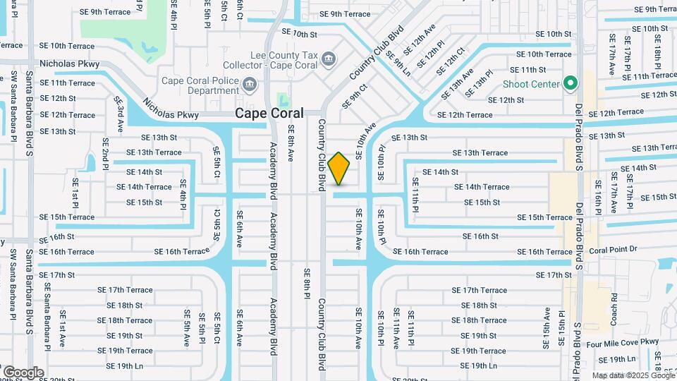 910 SE 14th Terrace Map and Location Details