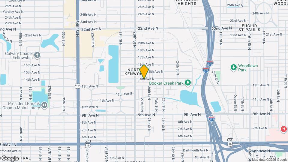2624 14th Ave N Map and Location Details