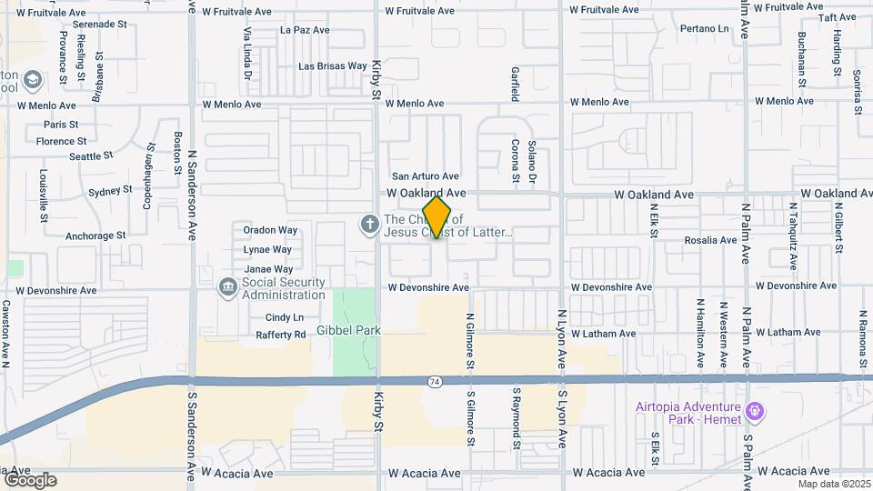 392 Callao St Map and Location Details