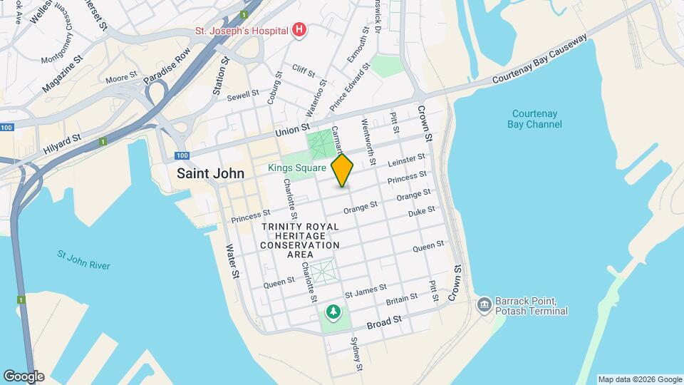 193 Princess St Map and Location Details