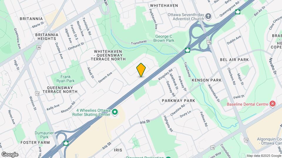 2536 Roman Ave Map and Location Details