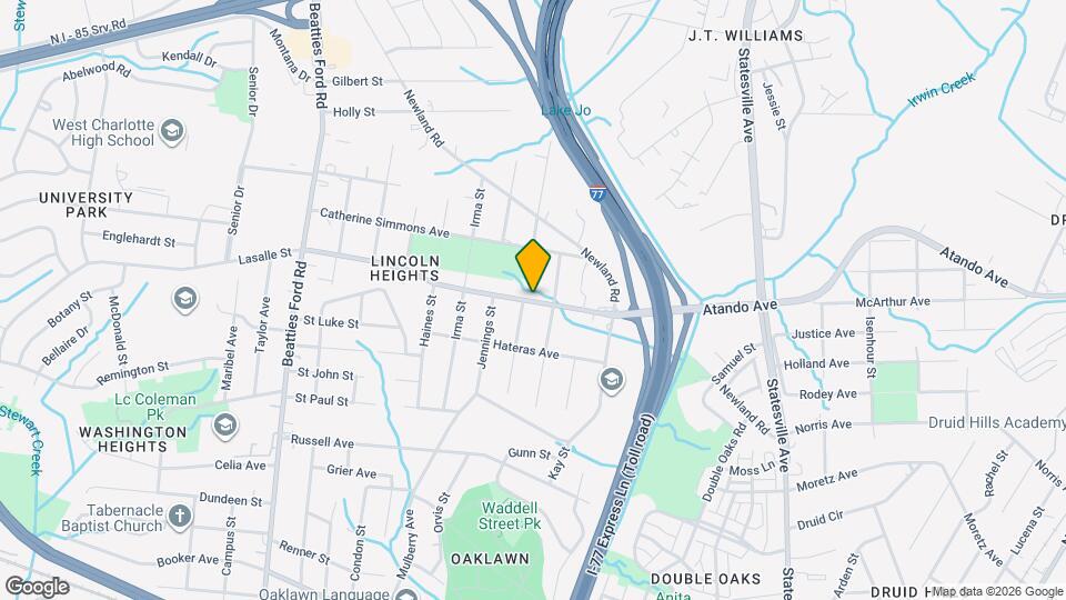 1518 Lasalle St Map and Location Details