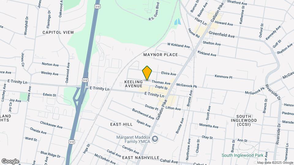 928 Thomas Ave Map and Location Details