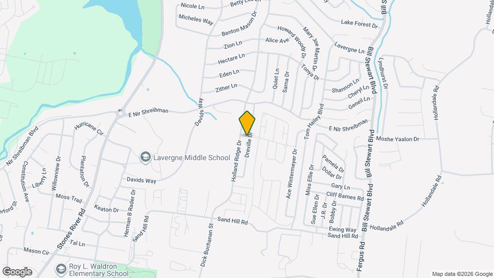 144 Dreville Dr Mapa y Detalles de la Ubicación