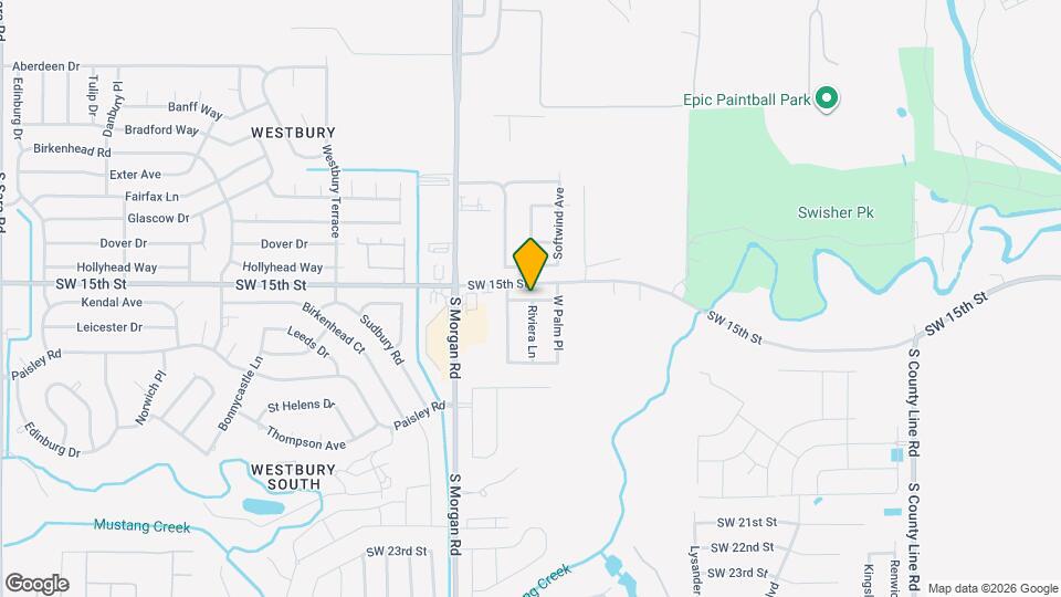 9701 SW 16th St Map and Location Details