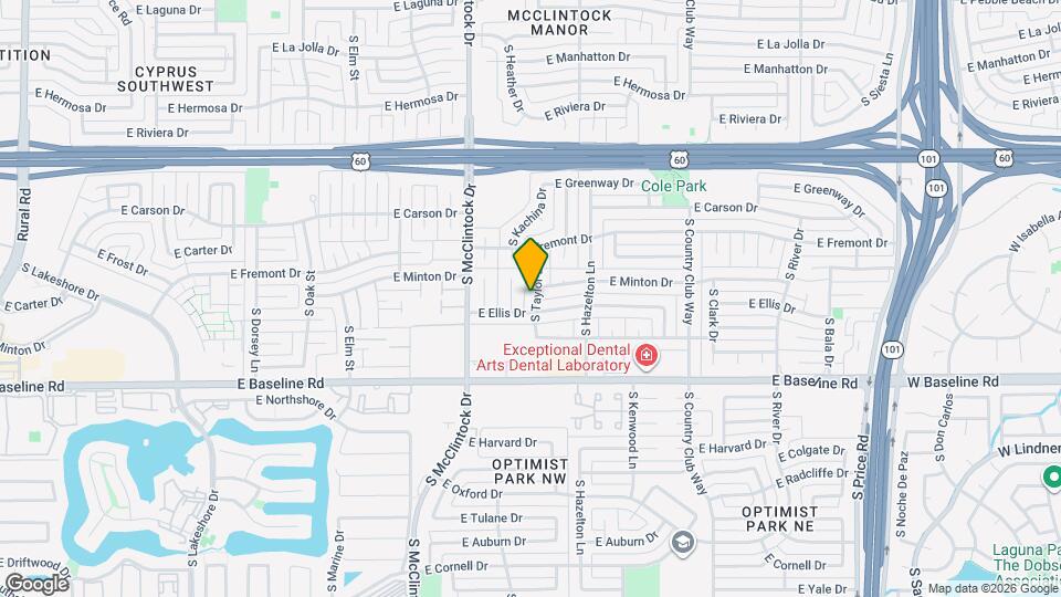 4816 S Taylor Dr Map and Location Details