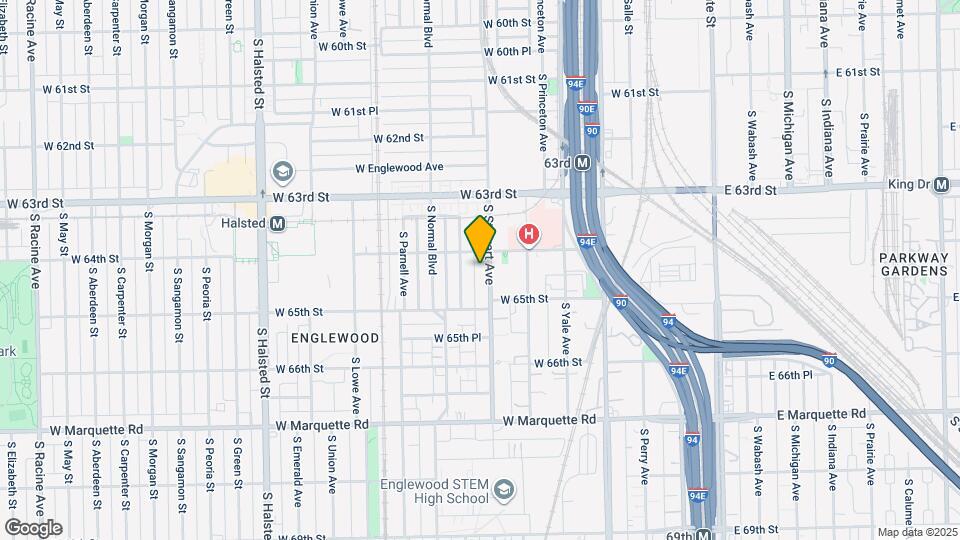 6418 S Stewart Ave Mapa y Detalles de la Ubicación