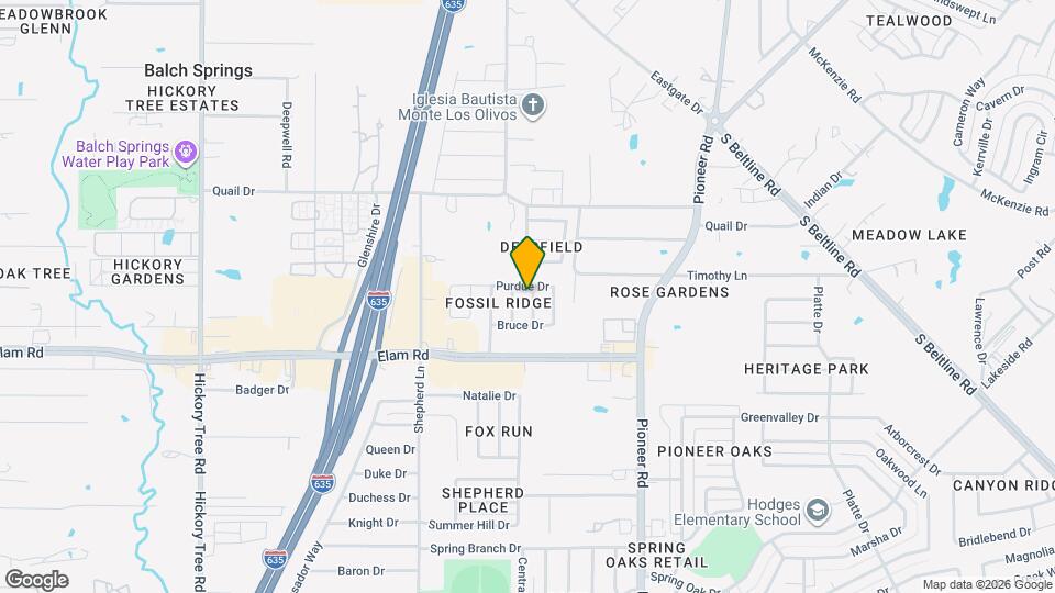 3505 Vicki Ln Map and Location Details