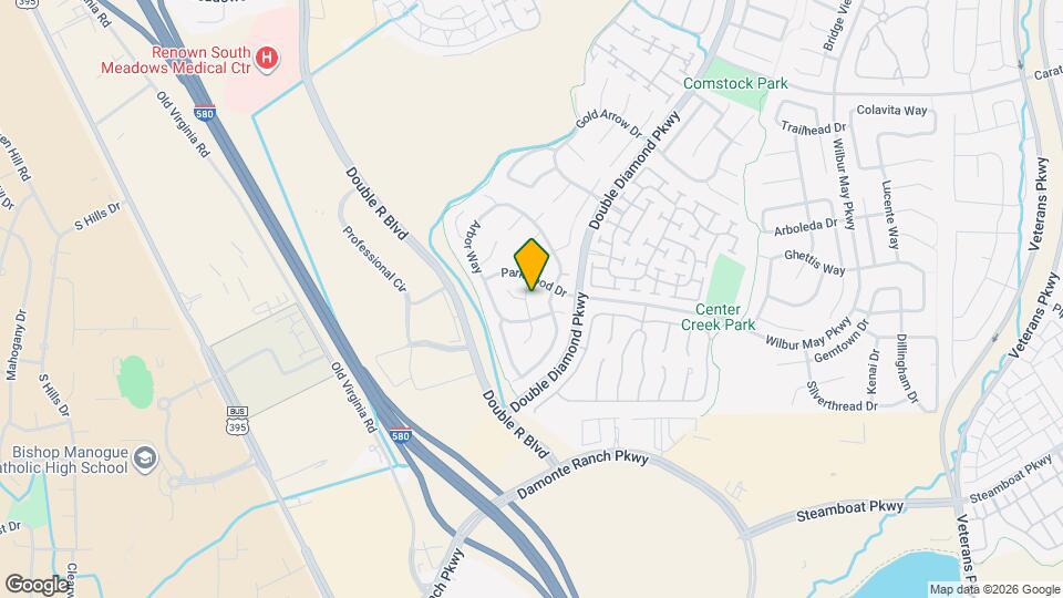 10560 Vista Alta Dr Map and Location Details