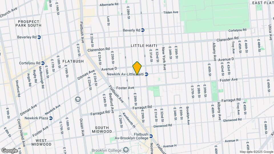 2828 Newkirk Ave Map and Location Details