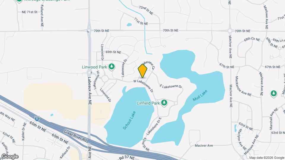 11458 W Laketowne Dr Map and Location Details