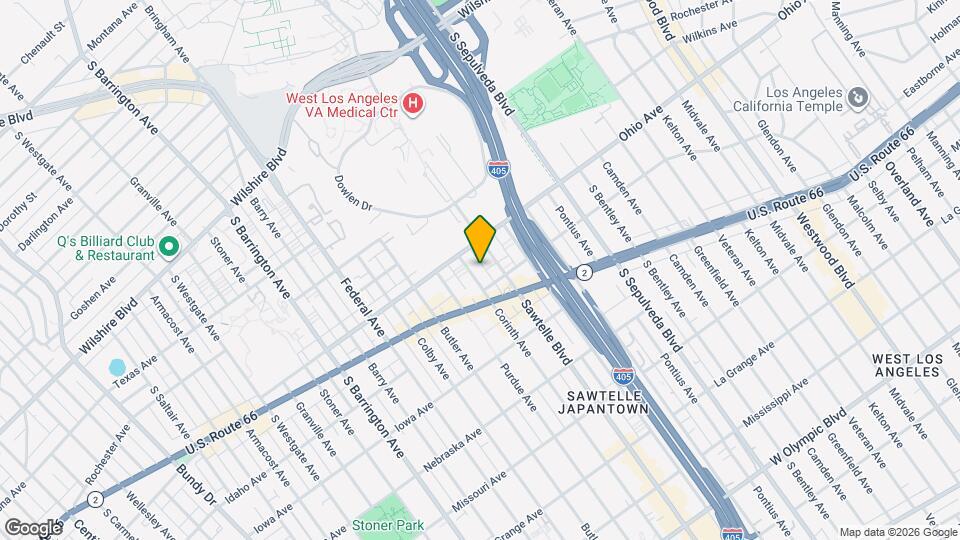 1526 Corinth Ave, Unit 6 Mapa y Detalles de la Ubicación