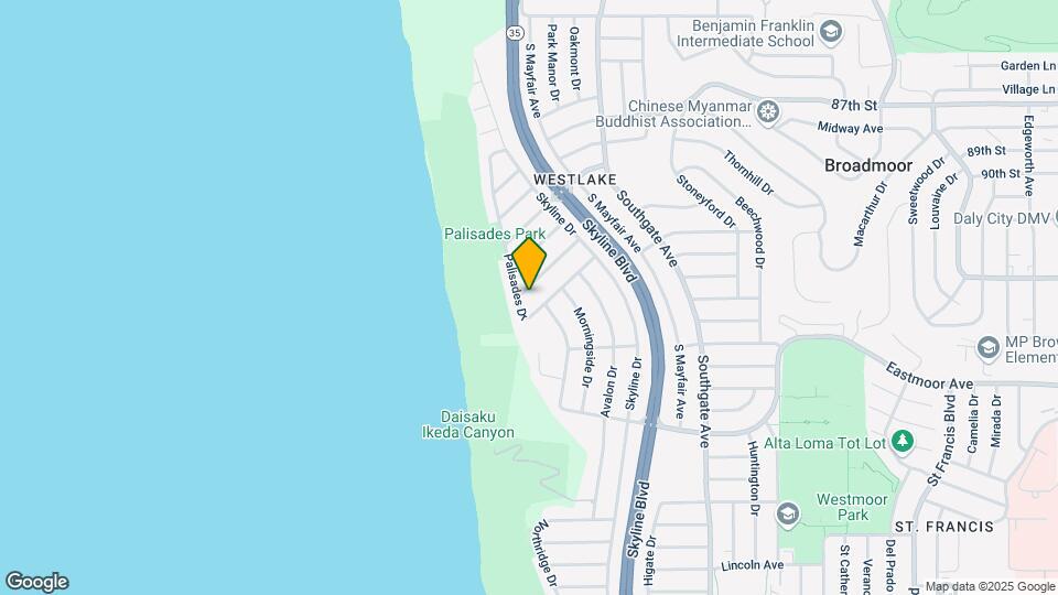 93 Crestview Ave Mapa y Detalles de la Ubicación