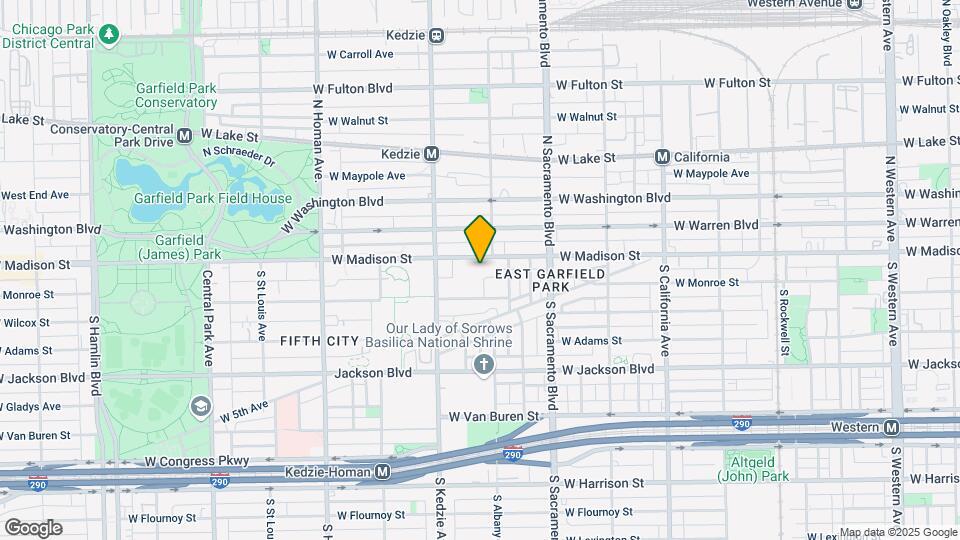 3131 W Madison St Map and Location Details