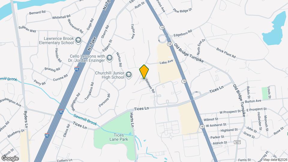 20 Lake Ave Map and Location Details