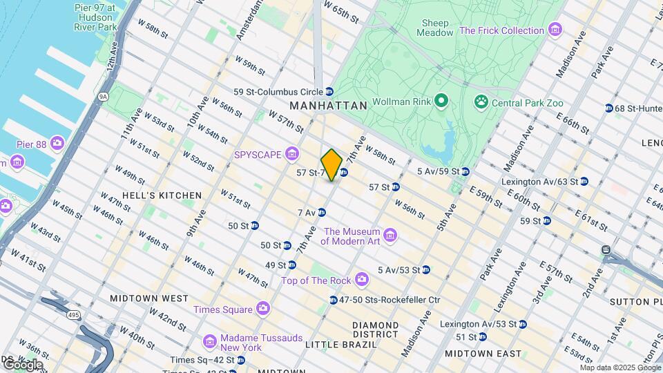 854 7th Ave Mapa y Detalles de la Ubicación