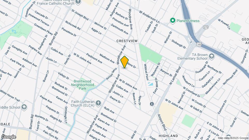 1311 Madison Ave Map and Location Details