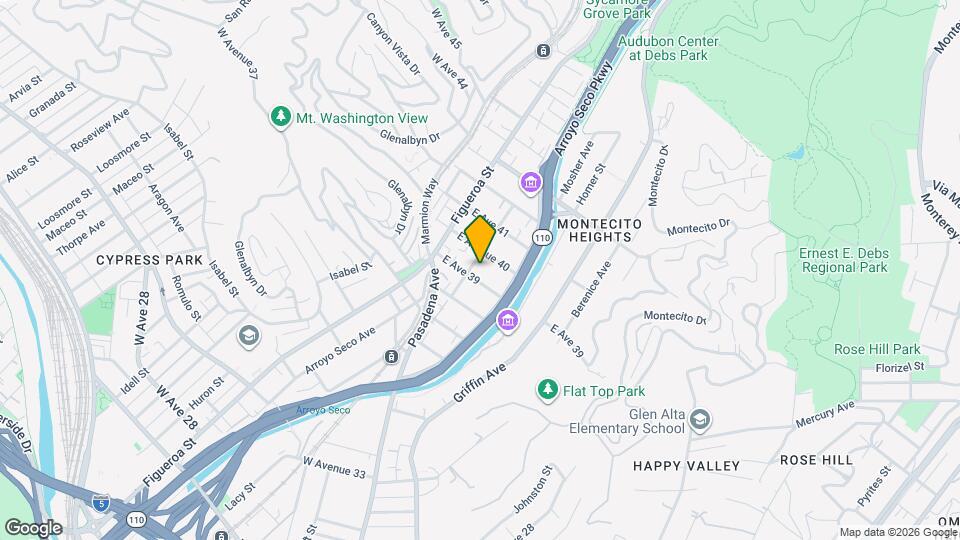 207 E Ave 39 Map and Location Details