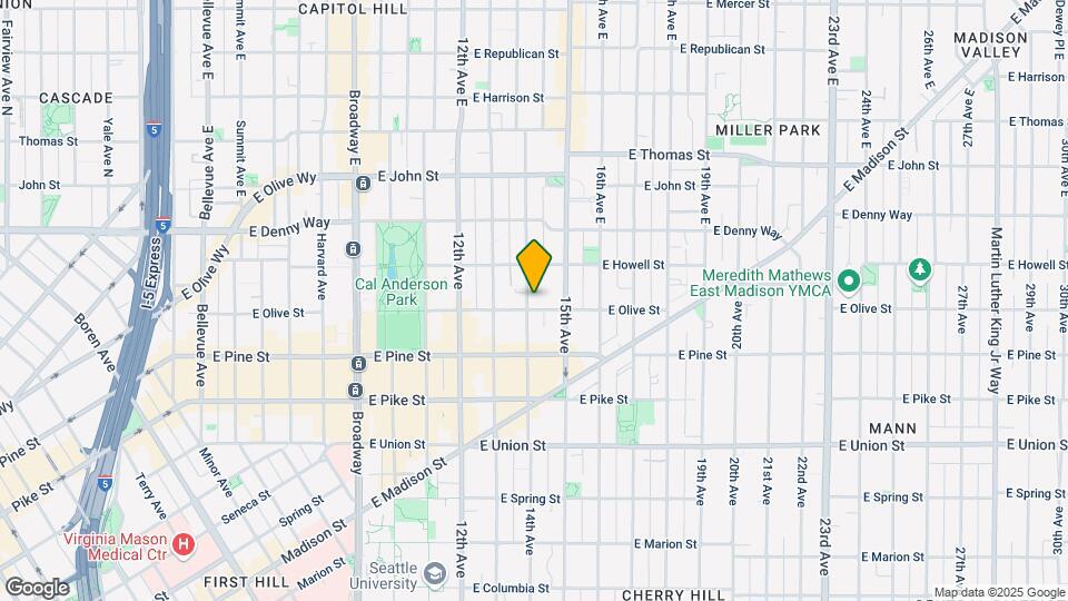 1704 14th Ave Map and Location Details