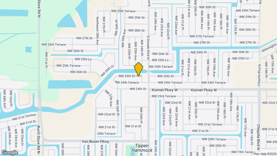 2418 NW 25th St Mapa y Detalles de la Ubicación