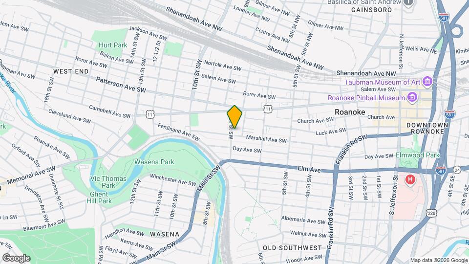 715 Marshall Ave SW Map and Location Details