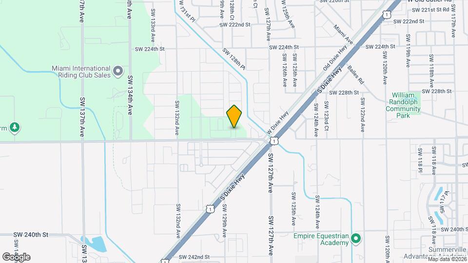 23105 SW 128th Pl Map and Location Details