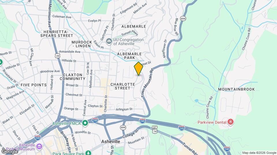 25 Shady Park Ln Map and Location Details